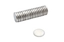 Magnes Neodymowy Walcowy MW 17x2 [mm] N38 50 szt.