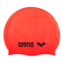 Силиконовая шапочка для бассейна Arena Classic, оранжевая.