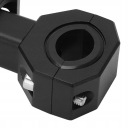 МОТОЦИКЛ РУЧКИ ХОМУТ ДУГ / ЗАХСТУ 17- 33 MM ЧОРНІ NA АКСЕСУАР ФАРИ РУЧКИ  фото 8