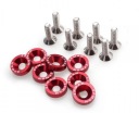 ШАЙБЫ КРЫЛА АНОДИРОВАННЫЕ ШАЙБЫ EPMAN JDM RED