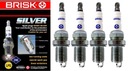 KPL 4x BRISK SILVER СВЕЧА ЗАЖИГАНИЯ LPG CNG 1462 DR15YS9