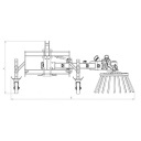BRUSH Z NAPEDEM HYDRAULICZNYM DO USUWANIA CHWASTOW SERIES SDC  photo 4