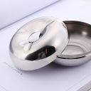 SILVER ATTEMPT ZE STEEL NIERDZEWNEJ, ZAPOBIEGAJACA UPADKOM, O STYLOWYM, OKRAGLYM KSZTALCIE  photo 11