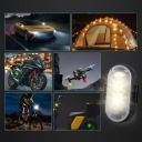 4 ШТУКИ БЕЗПРОВІДНА ФАРА МИГАЛКА LED (СВІТЛОДІОД) МІЦНИЙ 8KOLOR. USB  фото 12