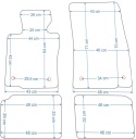 МІНІ PACEMAN R61 OD 2012R. КИЛИМКИ ЧОРНІ LUX + БЕЖЕВА ЕКО-ШКІРА  (18259558693) фото min 7
