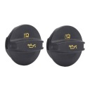 2 PCS COUVERCLE RÉSERVOIR BOUCHON GOULOTTE DE REMPLISSAGE HUILES NOIR ABS 06K103485A VERS 66photo 5