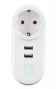 Умная розетка SMART Wi-Fi 16 А + 2 USB-порта Smart Plug