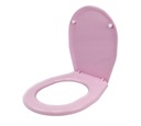 ЛЕГКОЕ УНИВЕРСАЛЬНОЕ РЕГУЛИРУЕМОЕ СИДЕНЬЕ ДЛЯ УНИТАЗА РОЗОВЫЕ ТОЧКИ INTER-SANO