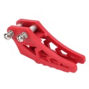 ЧЕРВОНИЙ ABS CHAIN GUARD SLIDER МОТОЦИКЛЕТНИЙ ЗАХИСТ ДЛЯ CRF250R  фото 6