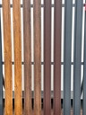 Przęsło ogrodzeniowe lamelowe 8szt, panelowe,poziome 200x160, Antracyt Kolor inny kolor