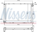 RADIATEUR MOTEUR NISSENS 68731 21410AY601photo 14