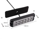 HEADLIGHTS WARNINGS LED LAFETTE HELP STROBOSKOPY LED BEAM DO RADIATOR GRILLES POMARACZOWE  photo 8
