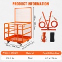 ПЛАТФОРМА РОБОЧА DO ТЕЛЕЖЕК WIDLOWYCH 114X109CM LADOWN 635KG ЗАМОК OD ДВЕРИ  фото 7