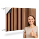 Крышка для магнитных панелей магнитов радиатора Lamele 3D 80x60 эффект