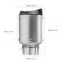 EMBOUT TUYAUX ÉCHAPPEMENT WYSCIGOWEJ TYTANOWA TUYAU D'ÉCHAPPEMENT ACCESSOIRES 4Uphoto 8
