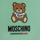 MOSCHINO značkové pánske tričko NOVINKA Teddy Bear GREEN veľ. M Dominujúci materiál bavlna