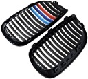 GRILLE DE RADIATEUR GRILLE GRILLES NOIR BMW E81 E87 NOIR DANS POLYSKU M M-COLORphoto 10