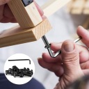 BOLTS M5 X 12 MM BLACK ZE HEADS SZESCIOKATNYM 30 PCS DO INSTALLATION STEEL  photo 7