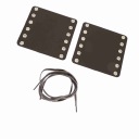 STEERING WHEEL MOTORCYCLE LEATHER COVERS UCHWYTOW RECZNYCH MODIFICATION MOTORCYCLE BROWN  photo 5