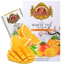 Белый чай Basilur MANGO ORANGE ORANGE Ceylon - 20 ПАКЕТОВ