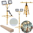 ГАЛОГЕН LED (СВІТЛОДІОД) NASWIETLACZ BUDOWLANY 200W NA STATYWIE 60-160CM ФАРА РОБОЧА  (16529177239) фото min 15