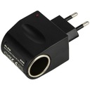 GNIAZDO ZAPALNICZKI ADAPTER PRZEJŚCIÓWKA 12V 230V