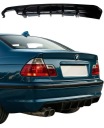 ДИФУЗОР ЗАДНІЙ БАМПЕРА ДЛЯ BMW E46 M ПАКЕТ 00+ 1998-2007 ЧОРНИЙ БЛИСК  (18876205535) фото min 10