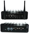 Промышленный мини-ПК без вентилятора M8A 2xRJ45 RS232 HDMI WIN