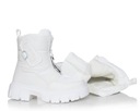 Обувь зимние сапоги Женские зимние сапоги Белые сапоги на платформе Теплые