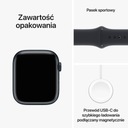 Smartwatch Apple Watch  9 GPS + Cellular 45mm sever čierna Podpora bezdrôtového nabíjania Áno