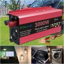 ПЕРЕТВОРЮВАЧ НАПРУГИ АВТОМОБІЛЬНА 24V NA 230V 3000W SINUS ЧИСТИЙ SINUSOIDA  (17406814549) фото min 8