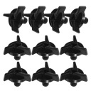 10 SZT. RACKS BOLTS FASTENERS VISOR HELMET MOTOCIKLINIO  photo 4