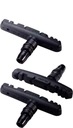 BBB BBS-16 РЕЗИНОВЫЕ ТОРМОЗНЫЕ КОЛОДКИ