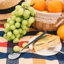 Столові Прибори, Ложки, Речі Першої Необхідності Синій Набір Столових Приладів