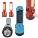 Mała Podręczna Latarka Solarna LED COB 200lm