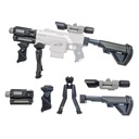 НАБОР ИЗ 5 ДОПОЛНЕНИЙ NERF РУЧКА ДЛЯ СТОЛКА