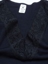EVA dámska blúzka tričko na ramienka VLNA ČIPKA J.NOWA S 36 M 38 Kód výrobcu WEŁNA WOOL