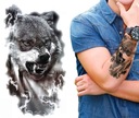 Временная татуировка-наклейка WOLF с WOLF TM120X