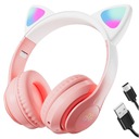 БЕСПРОВОДНЫЕ НАУШНИКИ С КОШАЧЬИМИ УШАМИ BLUETOOTH КОШАЧЬИ УШИ ДЛЯ РЕБЕНКА