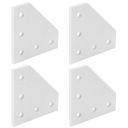 4PCS CONNECTION PLYTKE NA EXTERIOR 5 -HOLE ALUMINUM LACZACE PODLACZENIE 50  photo 8
