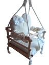 Детские качели 3 в 1 CHILDREN S HOLE BEige ecru home garden room bucket swing gift