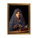 Картина Антонелло да Мессина Благовещение 50х70.