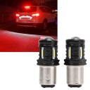 1 ПАРА 1157 ЛАМПОЧКИ LED (СВІТЛОДІОД) DO СВІТЛА ГАЛЬМІВНА 120W 3000LM BAY15D ЛАМПОЧКИ  (17517921093) фото min 11