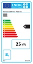 KOCIOŁ Z PODAJNIKIEM PIEC 25 kW NA EKOGROSZEK ECO Materiał stalowy