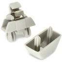 КРЕПЛЕНИЕ РУЧКИ ДЛЯ AUDI A6 C6 КРЮЧОК СОЛНЦЕЗАЩИТНЫЙ КОЗЫРЕК СЕРЫЙ