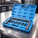 PORTABLE KIT OUTILS VERS COMPRESSEUR RESSORTS SOUPAPES 5 DANS 1 10 PCSphoto 7
