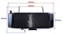 RADIATEUR LIQUIDE VERS SUZUKI SV650S SV 650 AVEC 03-07photo 5