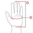 Rękawiczki rękawice dotykowe ocieplane z suwakiem Rozmiar XL