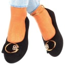 ЧЕРНЫЕ БАЛЕТКИ ЖЕНСКИЕ, МОДНЫЕ СЛИПОНЫ