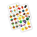 НАКЛЕЙКИ для детей МОТИВАЦИОННЫЕ НАГРАДЫ ФРУКТЫ схемы